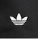 LG4267　W LACE 3STRIPES SHORTS(LACE IN　BLACK　716020-0001