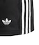 LG4267　W LACE 3STRIPES SHORTS(LACE IN　BLACK　716020-0001