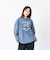126K3020001　W authentic PT LS-TSHIRT　NAVY　715452-0002