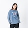126K3020001　W authentic PT LS-TSHIRT　NAVY　715452-0002