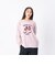 126K3020001　W authentic PT LS-TSHIRT　PINK　715452-0003