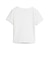 639076　W ESS RIBBED SLIM SHORT TEE　02WH　717911-0002