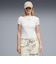639076　W ESS RIBBED SLIM SHORT TEE　02WH　717911-0002