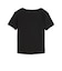 639076　W ESS RIBBED SLIM SHORT TEE　01BK　717911-0001