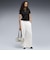 639076　W ESS RIBBED SLIM SHORT TEE　01BK　717911-0001