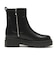 W3069　RIB KNIT BOOTS5　BLACK　714308-0001