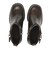 W3072　BELT SIDE GORE SHORT BOOTS8　DK BROWN　713963-0002