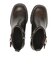 W3072　BELT SIDE GORE SHORT BOOTS8　DK BROWN　713963-0002