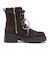 W3070　2LACE UP BOOTS 5　S/CHOCO　714309-0002