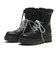 W3070　2LACE UP BOOTS 5　BLACK　714309-0001