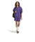 KW0196　W ESS OS CREW LONGFLEECE　VIOLET　715846-0001