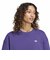 KW0196　W ESS OS CREW LONGFLEECE　VIOLET　715846-0001