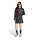 KQ6433　W PLEATHER SST TRACKTOP　BLACK/MAROON　716057-0001