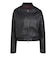 KQ6433　W PLEATHER SST TRACKTOP　BLACK/MAROON　716057-0001