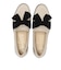 JE-1112　VELVET RIBBON LOAFERS　IVORY　718951-0002