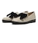 JE-1112　VELVET RIBBON LOAFERS　IVORY　718951-0002