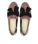 JE-1112　VELVET RIBBON LOAFERS　BLACK　718951-0001