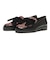JE-1112　VELVET RIBBON LOAFERS　BLACK　718951-0001