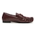 JE-2211　MOCCASIN COIN LOAFERS　BORDEAUX　718950-0002
