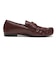 JE-2211　MOCCASIN COIN LOAFERS　BORDEAUX　718950-0002