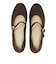 JE-3102　MARY JANE PUMPS 3　BROWN DOT　718948-0002