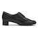 JE-3100　LACE UP LOAFERS 3　BLACK　718946-0001