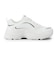 FU0101410100　FILA WAVY DAY v2　*White/Silver　720994-0001