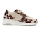 JE-47　PLATFORM BICOLOR SNEAKERS 5.5　COW　718942-0003