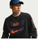 IM5818　M CLUB BB CREW CTB　010BLACK/SFTY O　721263-0001