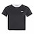 LD8928　W LAYER TEE(JENNIE)　BLACK　716532-0001