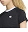 LD8928　W LAYER TEE(JENNIE)　BLACK　716532-0001