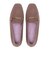 W5091　WOOL KNIT LOAFER　PINK BROWN　714487-0002