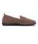 W5091　WOOL KNIT LOAFER　PINK BROWN　714487-0002