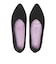 W5090　POINTED WOOL KNIT　BLACK　714507-0001