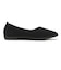 W5090　POINTED WOOL KNIT　BLACK　714507-0001