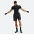 6009865　M UA VANISH WOVEN SHORTS 2.0　001BLK/CRO　719020-0001