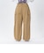 126K3140901　W cargo pants　BEIGE　715457-0002