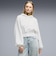 639109　W ESS CROPPED HOODIE TR　05WH GLOW H.　717916-0002
