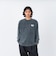 126K1022200　U Punch Hole Full Patch L TEE　BLACK　715655-0002