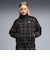 639021　W T7 RELAXED TARTAN WOVEN JKT　01BK　717908-0001