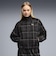 639021　W T7 RELAXED TARTAN WOVEN JKT　01BK　717908-0001