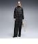 639021　W T7 RELAXED TARTAN WOVEN JKT　01BK　717908-0001