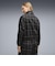639021　W T7 RELAXED TARTAN WOVEN JKT　01BK　717908-0001