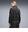 639021　W T7 RELAXED TARTAN WOVEN JKT　01BK　717908-0001