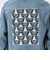 126K1022200　U Punch Hole Full Patch L TEE　BLUE　715655-0003