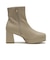 JE-52　STRETCH SHORT BOOTS 7.5　CREAM　719996-0003