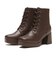 JE-53　LACE UP BOOTS 7.5　DK.BROWN　719998-0002