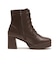 JE-53　LACE UP BOOTS 7.5　DK.BROWN　719998-0002