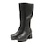 JE-51　STRETCH LONG BOOTS 7.5　BLACK　719997-0001