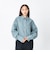 126K3071101　W DRAWSTRING CHECK SHIRT　SAX　717835-0003